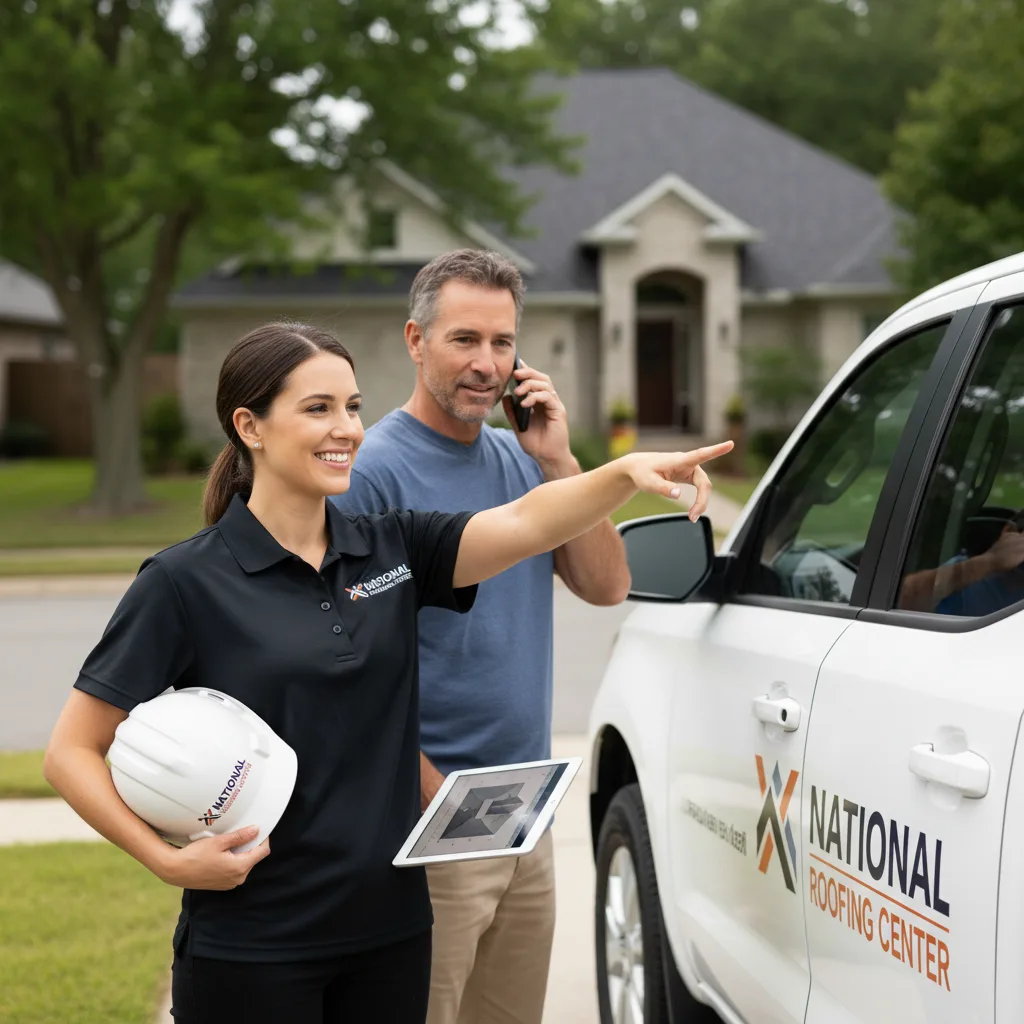 National Roofing Center customer support in Mathias